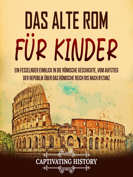 Cover image for Das alte Rom für Kinder